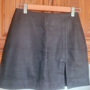 Leather Skirt